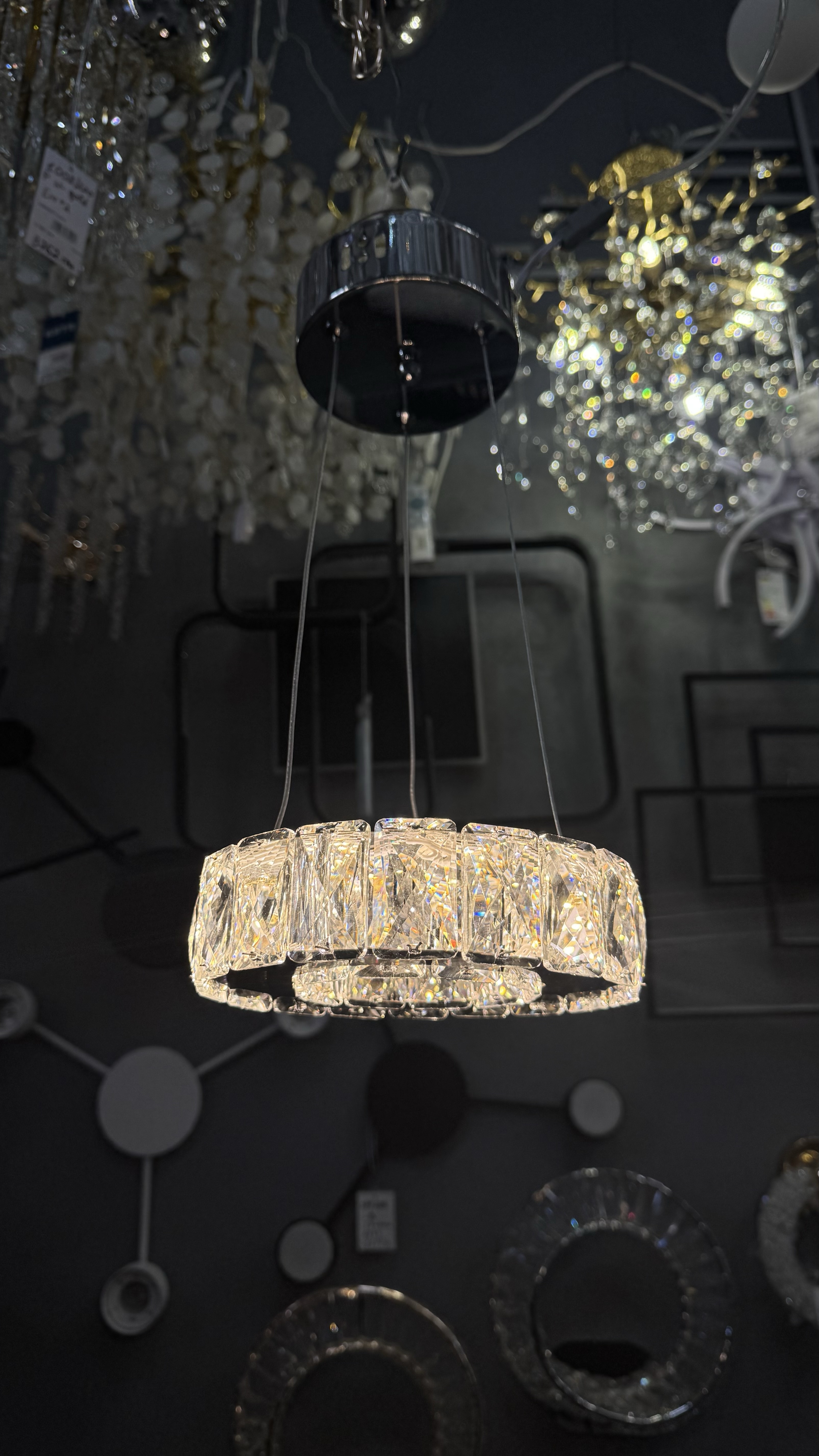 Підвісний LED світильник 17W, Хром - Зображення 9