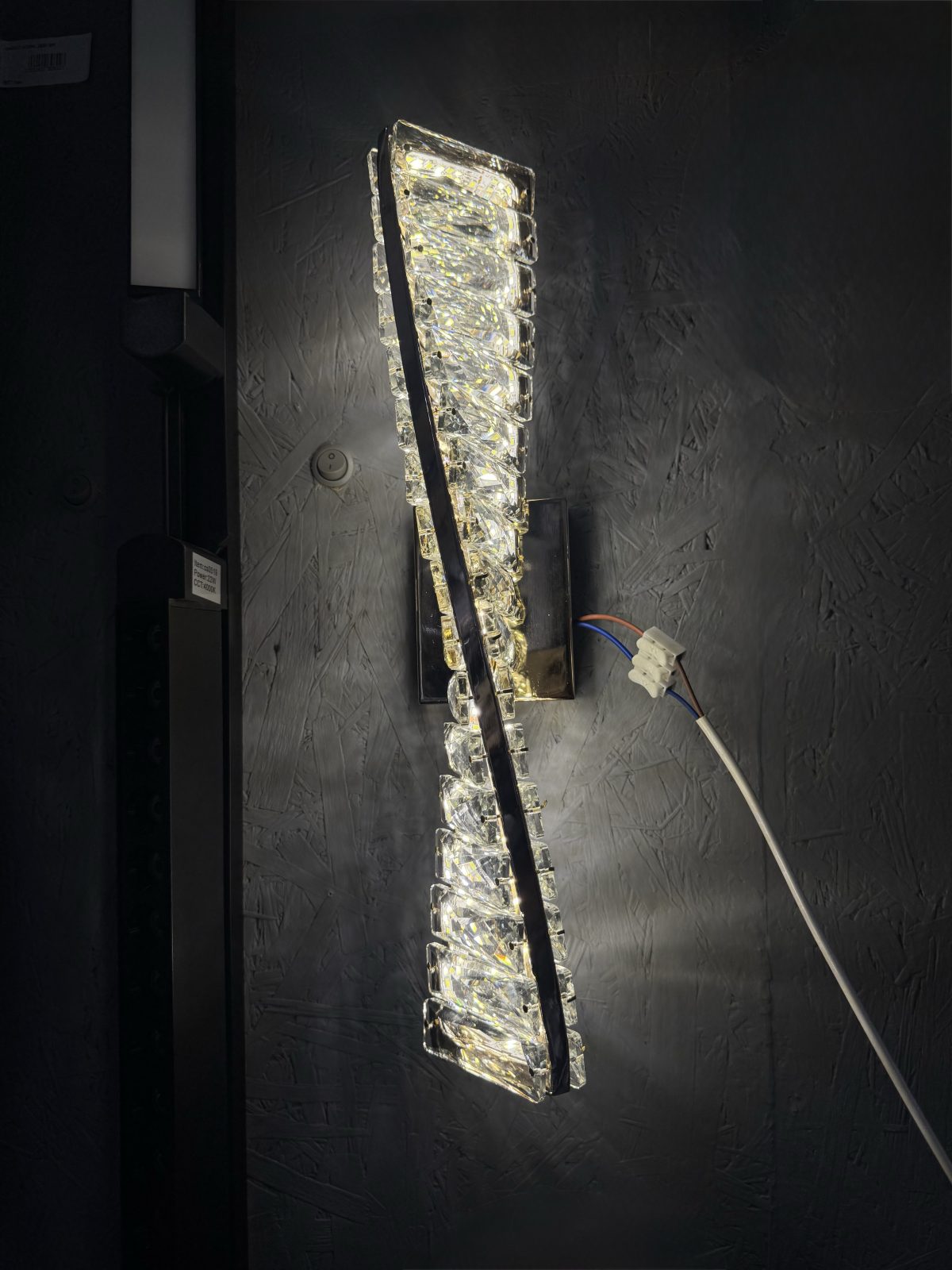 Настінне бра золото кришталь LED 15W - Зображення 11