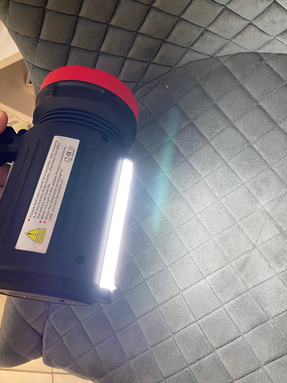 Потужний ручний світлодіодний прожектор 5W - Зображення 7