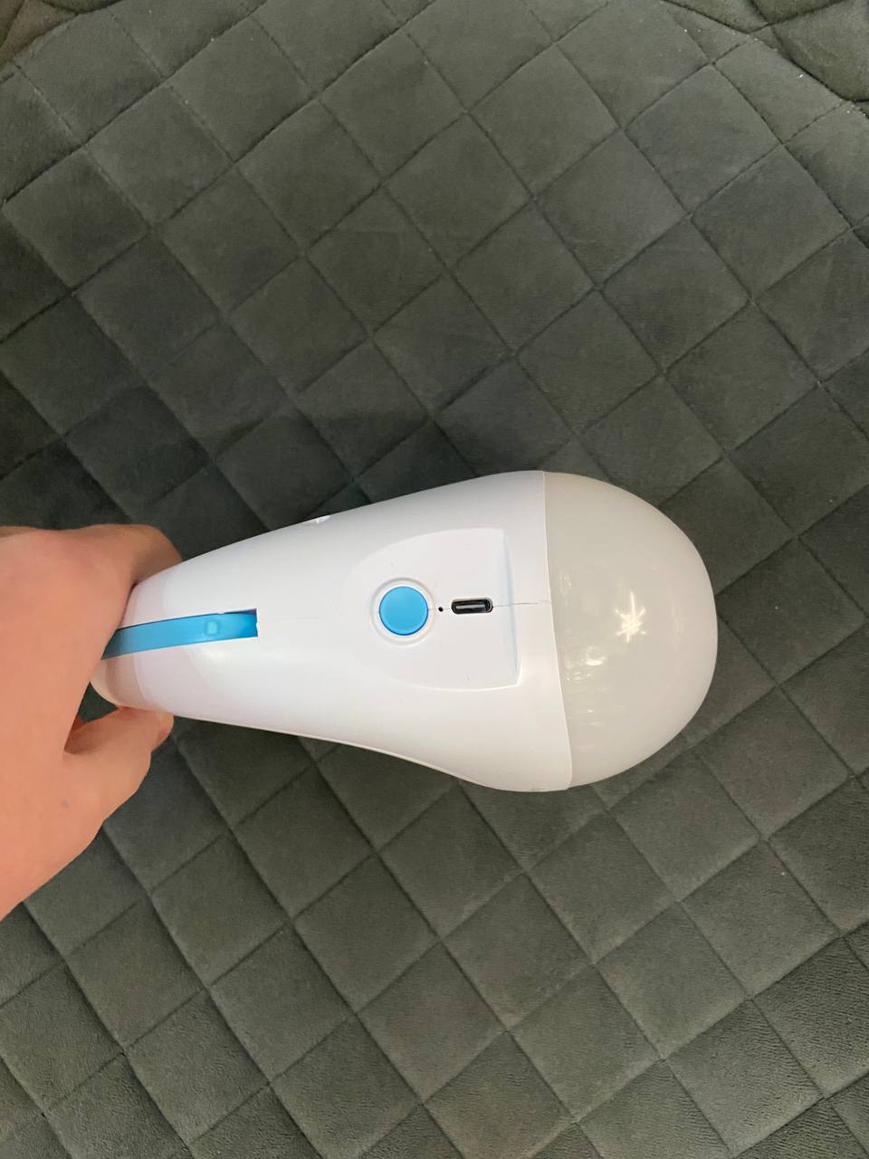 Лампа-світильник акумуляторний кемпінг підвісний з режимами потужності та USB-зарядкою - Зображення 5