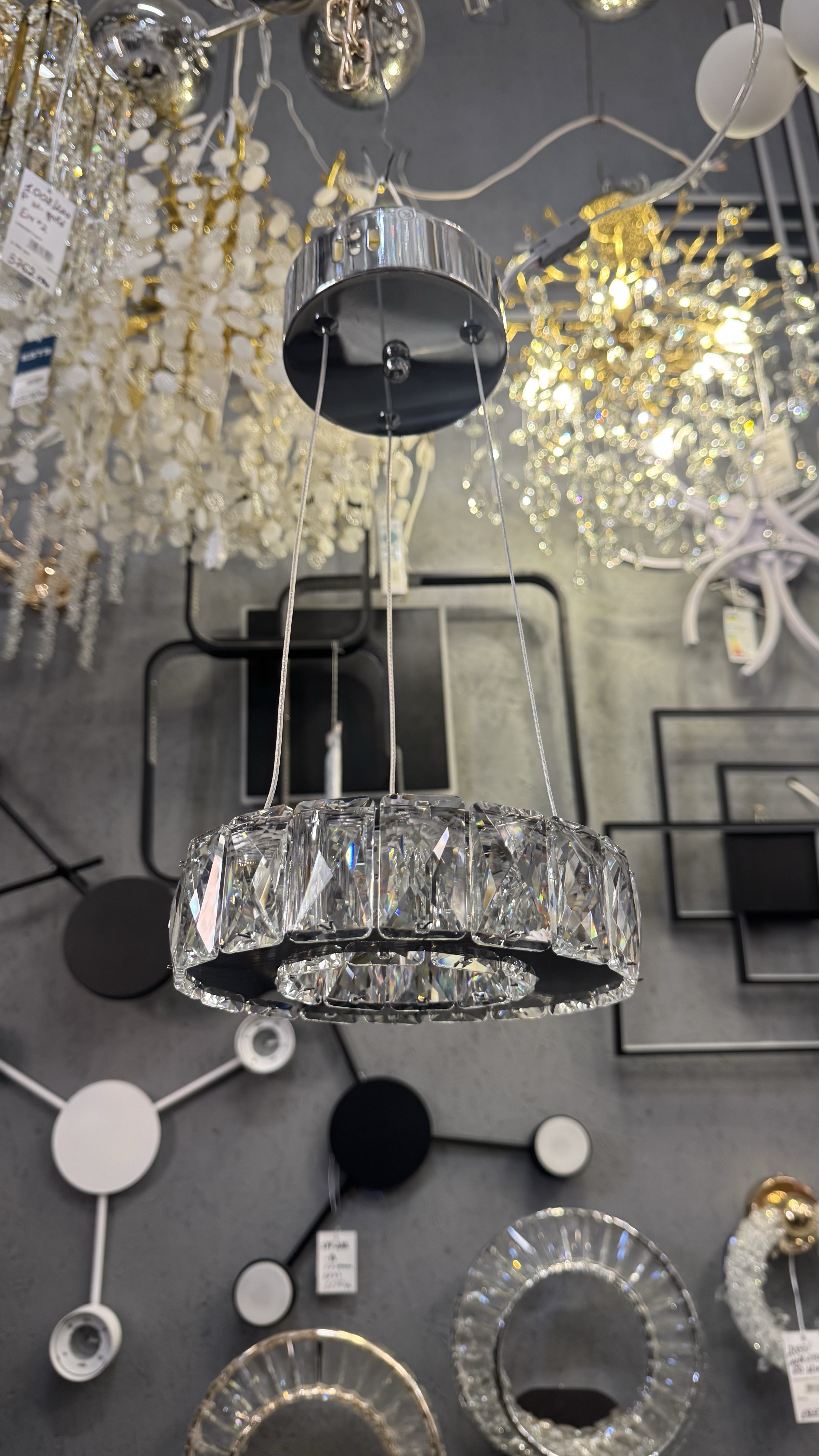 Підвісний LED світильник 17W, Хром - Зображення 5