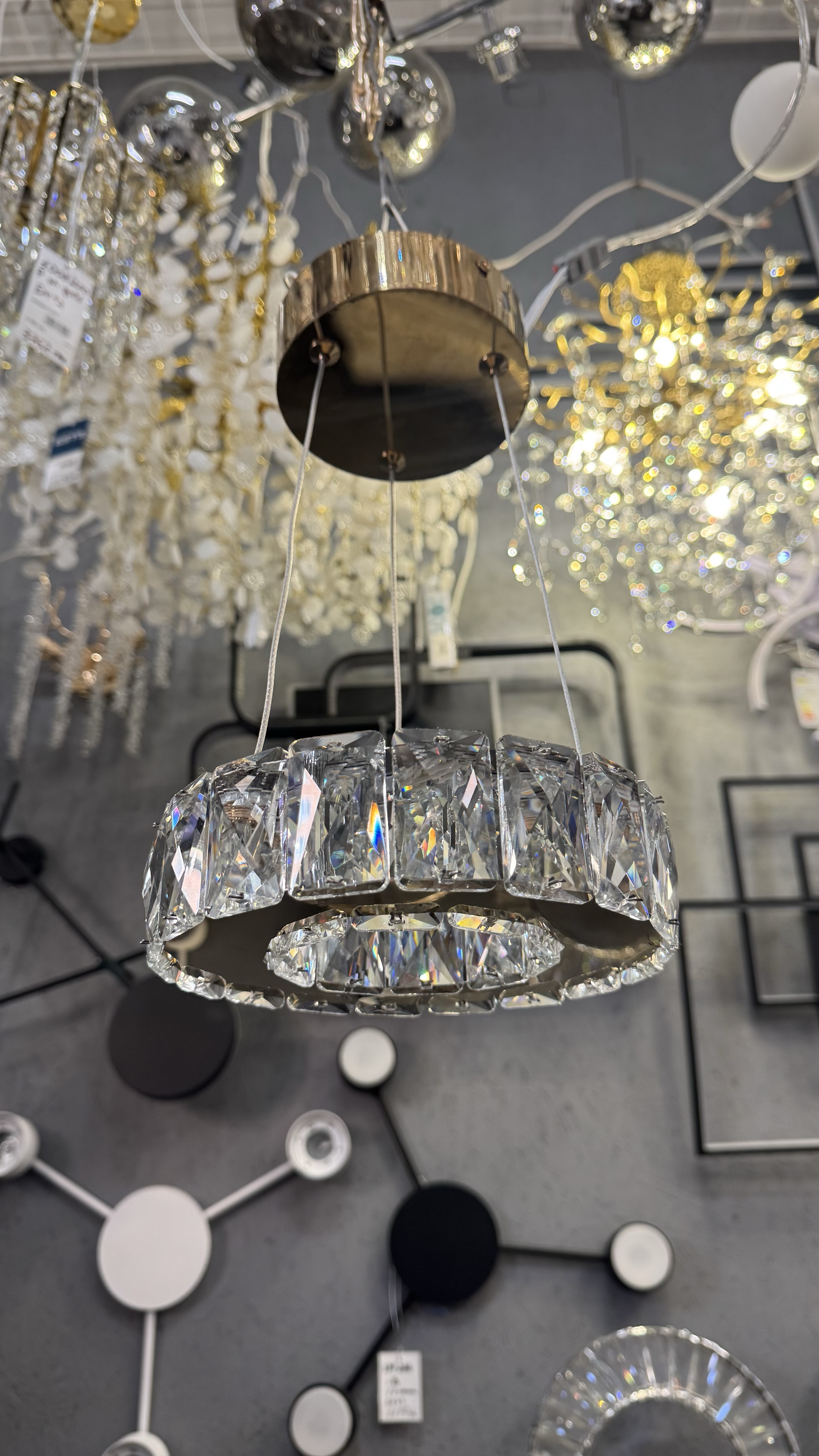 Підвісний LED світильник 17W, Золото - Зображення 4