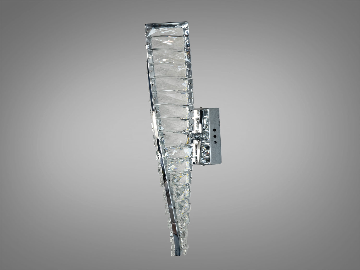 Настінне бра хром кришталь LED 15W