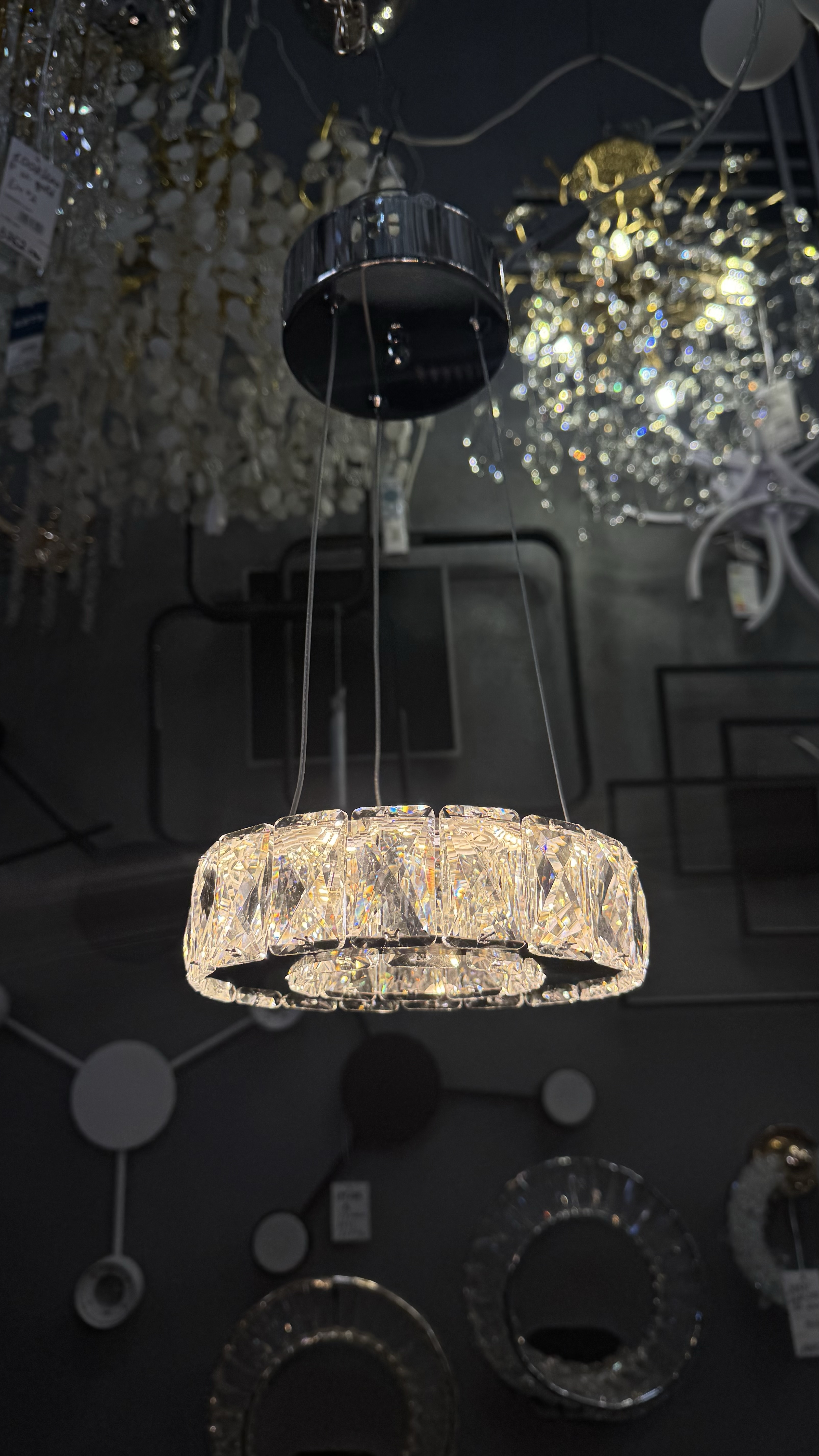 Підвісний LED світильник 17W, Хром - Зображення 10