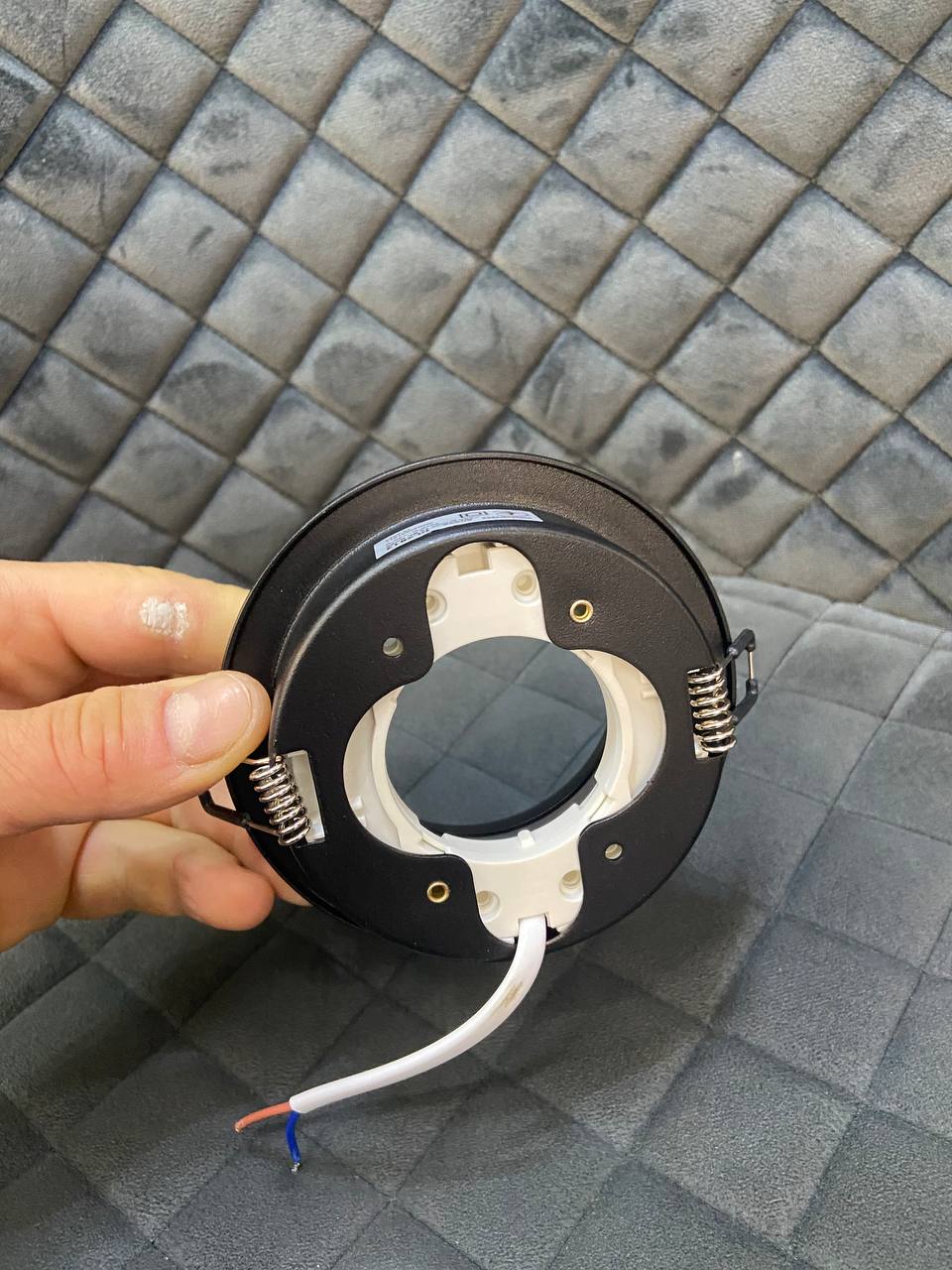 Вбудований світильник чорний - Зображення 10