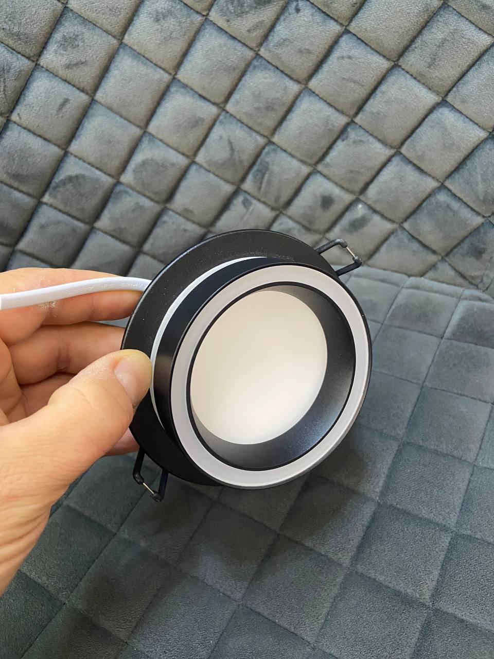 Вбудований світильник чорний - Зображення 6