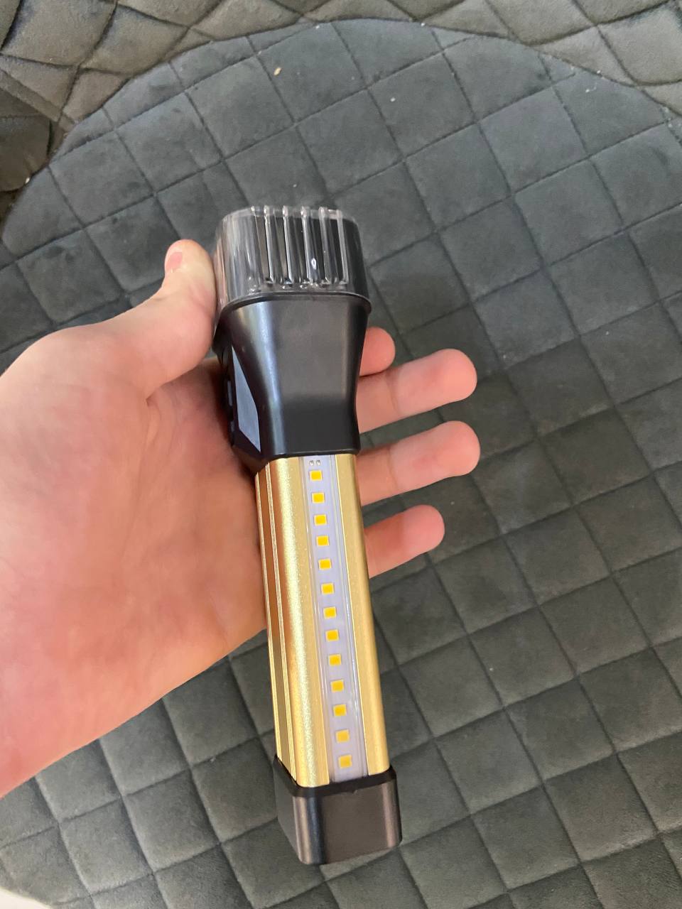 Акумуляторний ліхтар-прожектор багаторежимний - Зображення 2