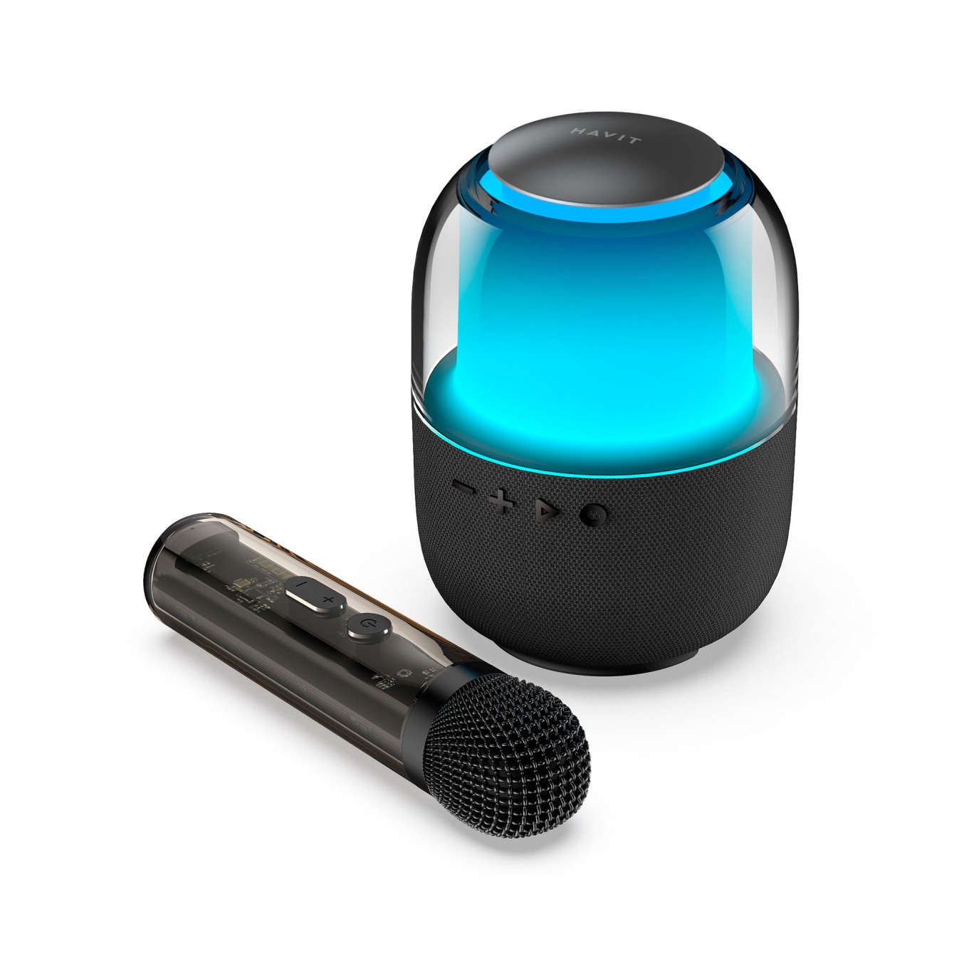 Портативна колонка-караоке HAVIT — яскравий звук і світло у вашій компанії!