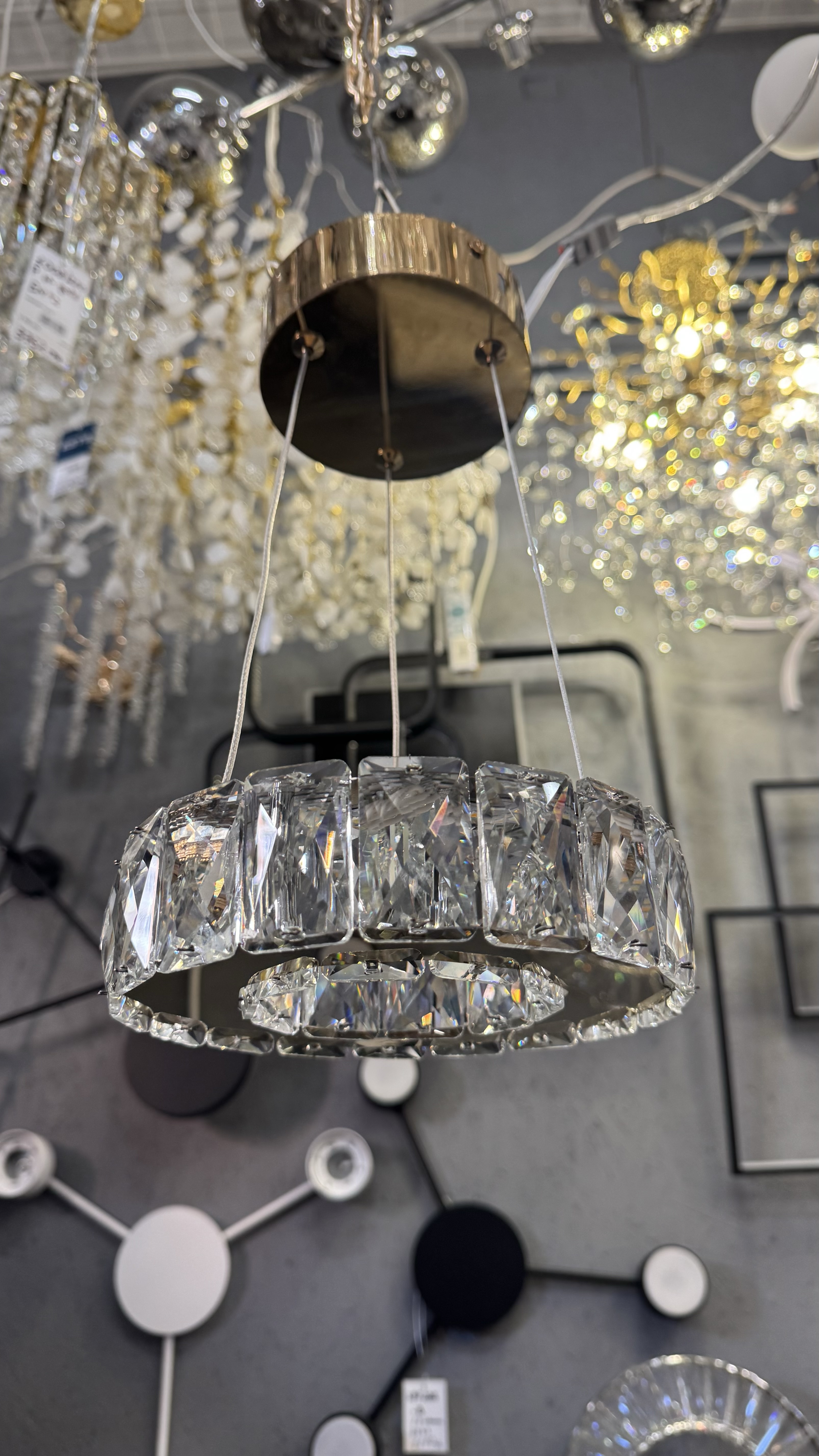 Підвісний LED світильник 17W, Золото - Зображення 3