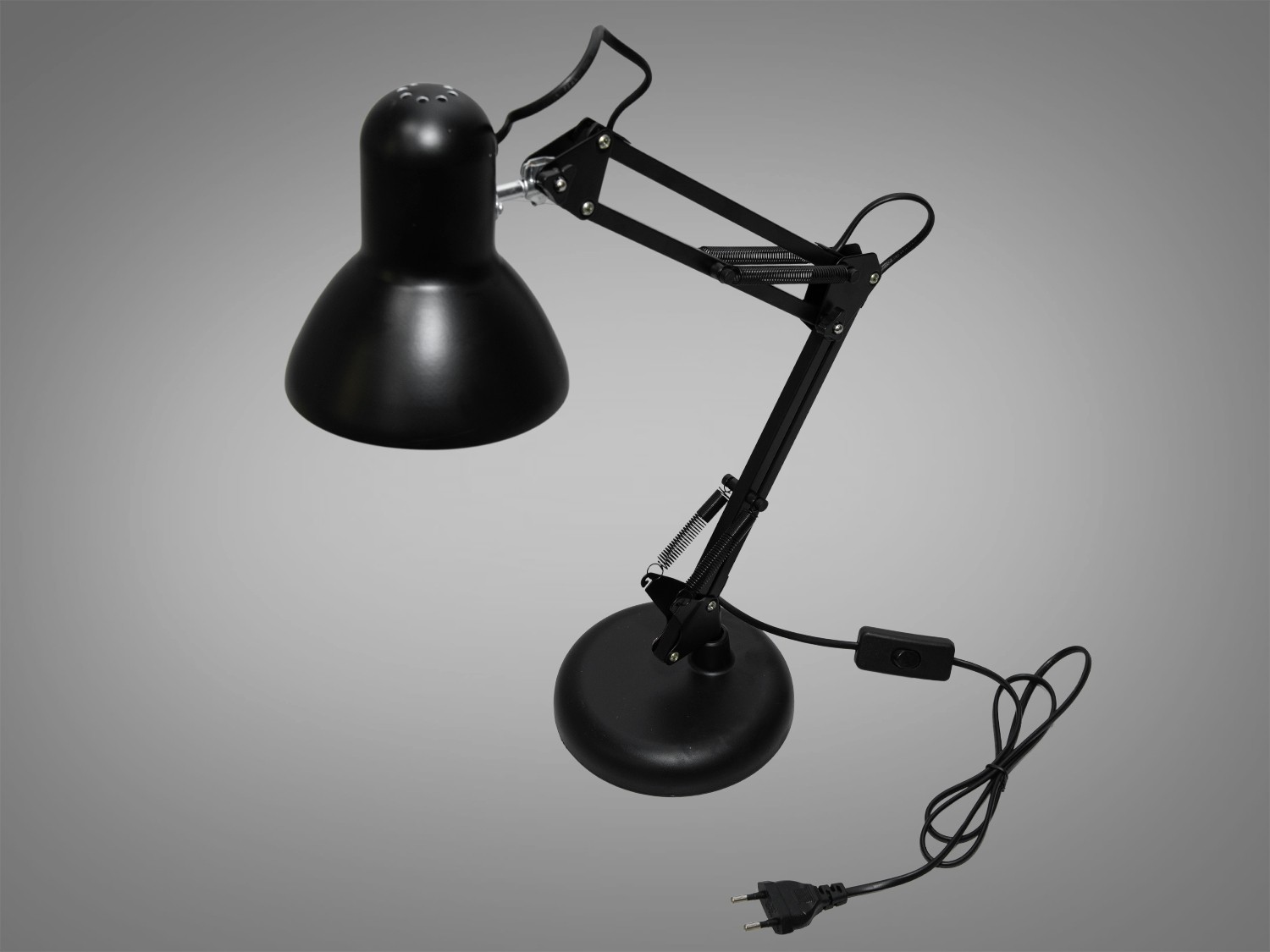 Настільна лампа Pixar чорна E27 40W