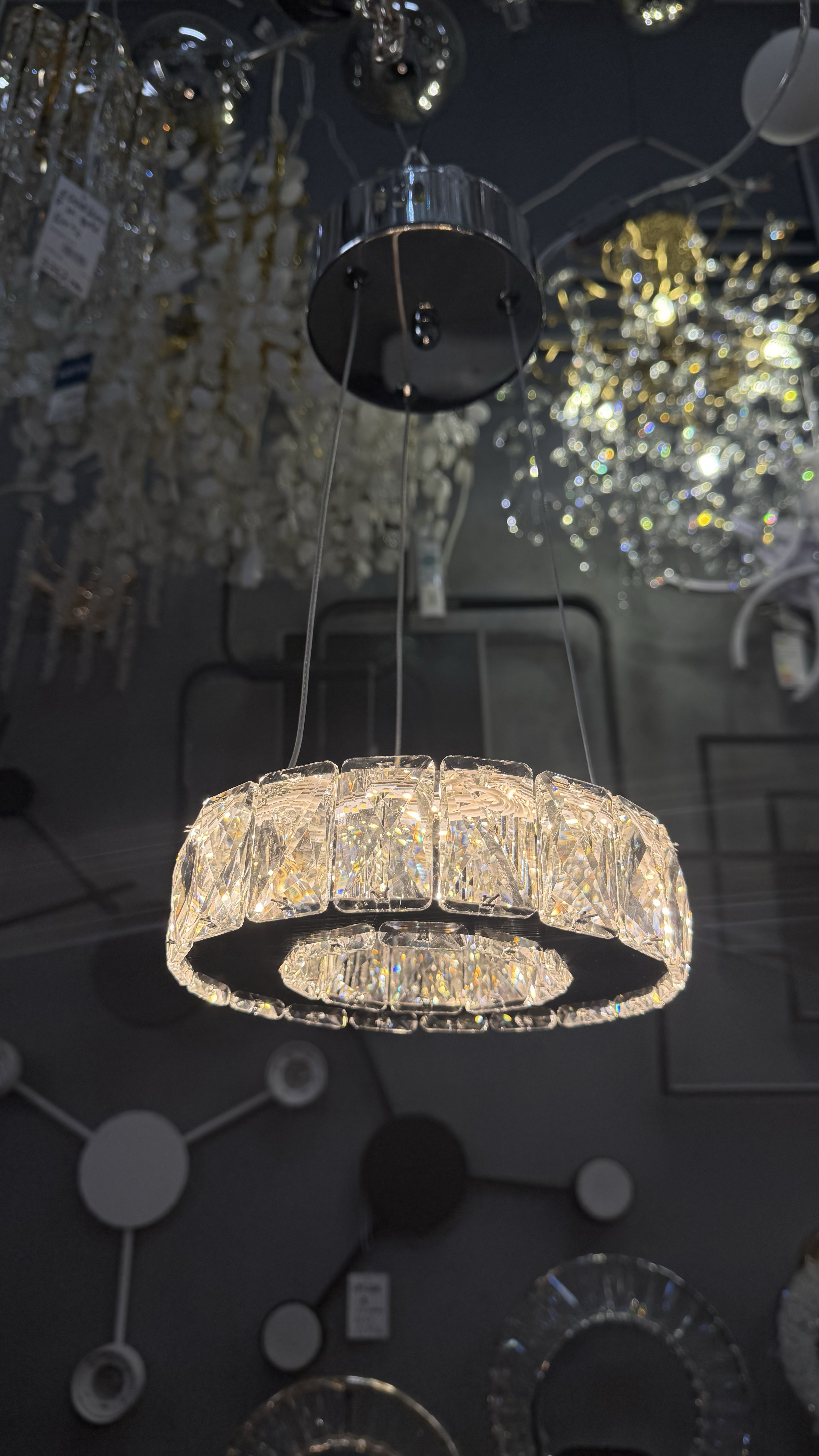 Підвісний LED світильник 17W, Хром - Зображення 8