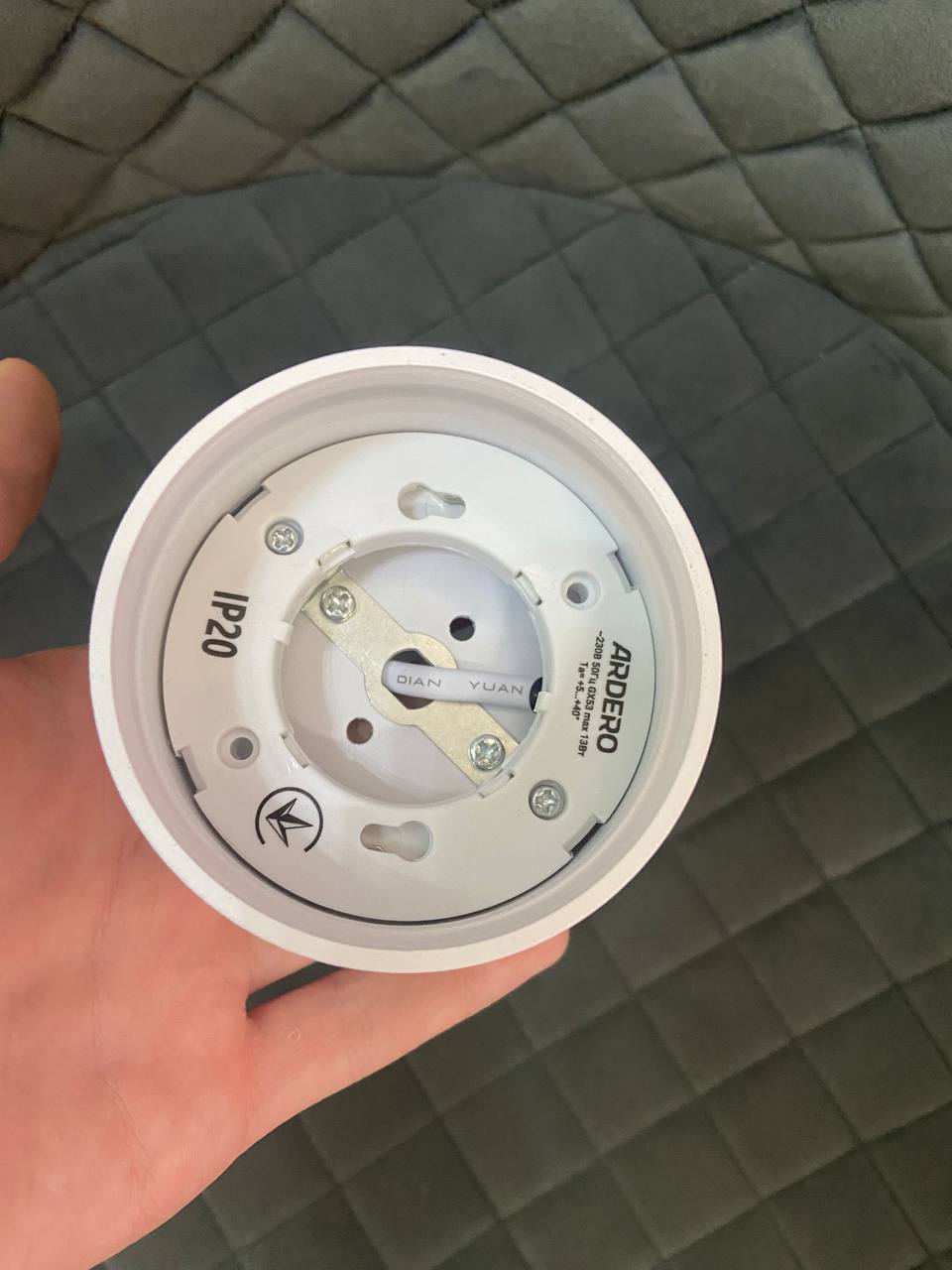 Накладний світильник білий - Зображення 10