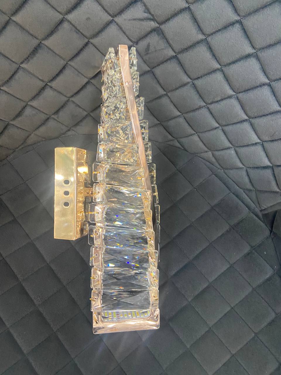 Настінне бра золото кришталь LED 15W - Зображення 5