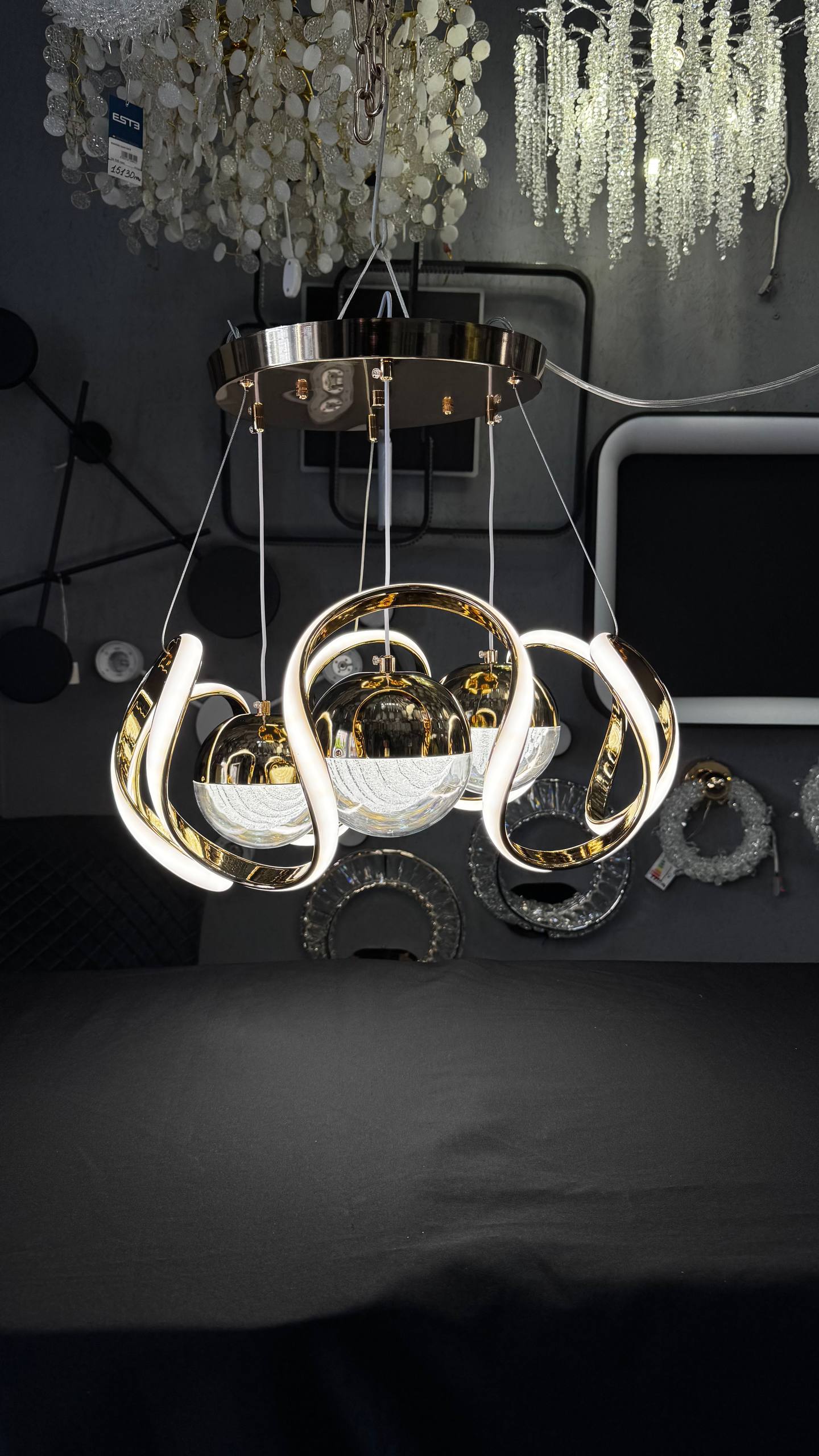 Світлодіодна люстра підвісна - Зображення 11