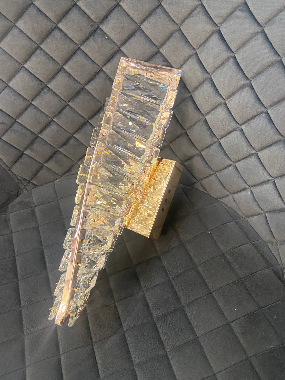 Настінне бра золото кришталь LED 15W - Зображення 6