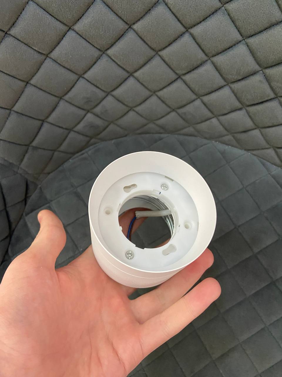 Світильник VIDEX під лампу GX53 накладний Білий - Зображення 9