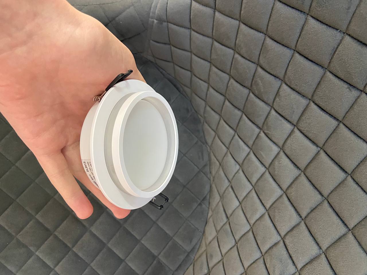 Вбудований світильник білий - Зображення 8