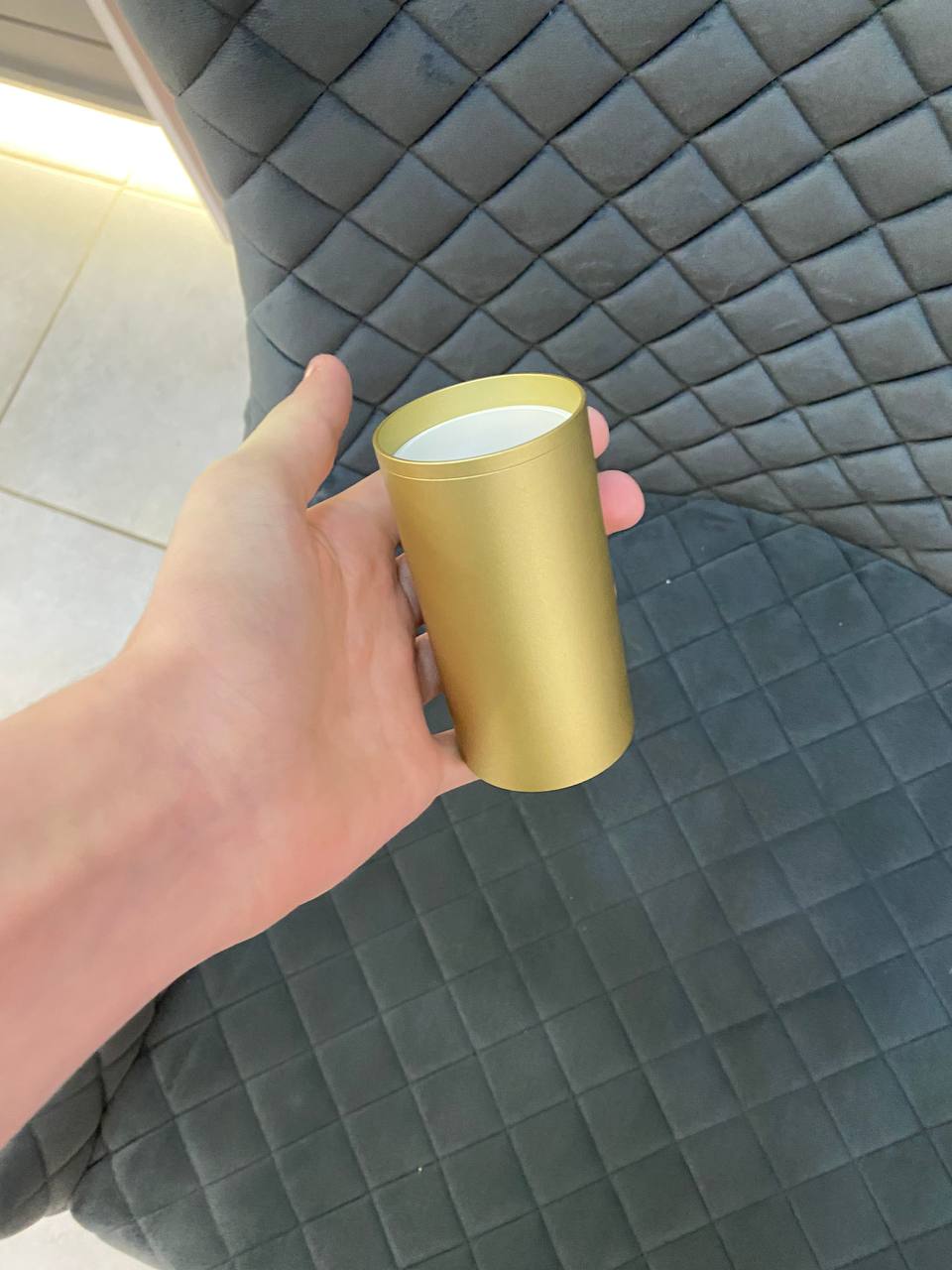 Світильник точковий накладний матове золото - Зображення 8