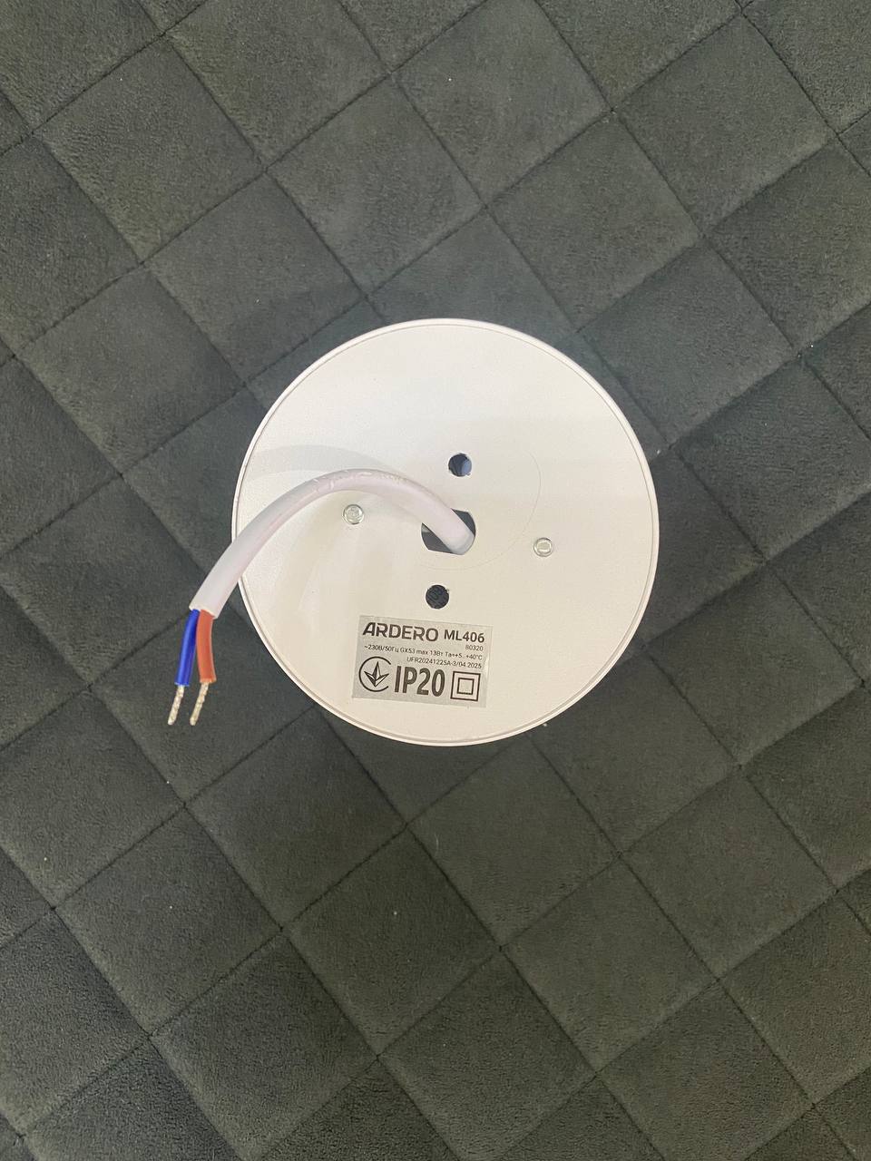 Накладний світильник білий - Зображення 7