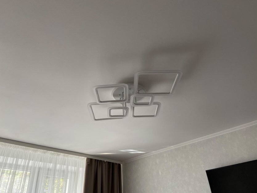 Світлодіодна люстра 6 квадратів, біла, 150W - Зображення 11