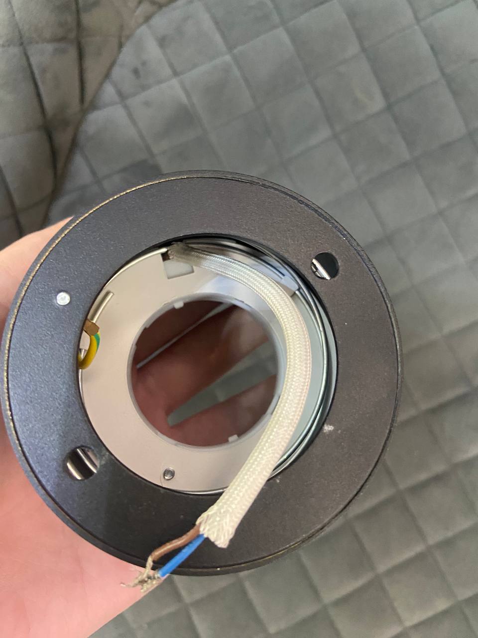 Світильник VIDEX під лампу GX53 накладний Чорний VL-SPF15A-B - Зображення 11