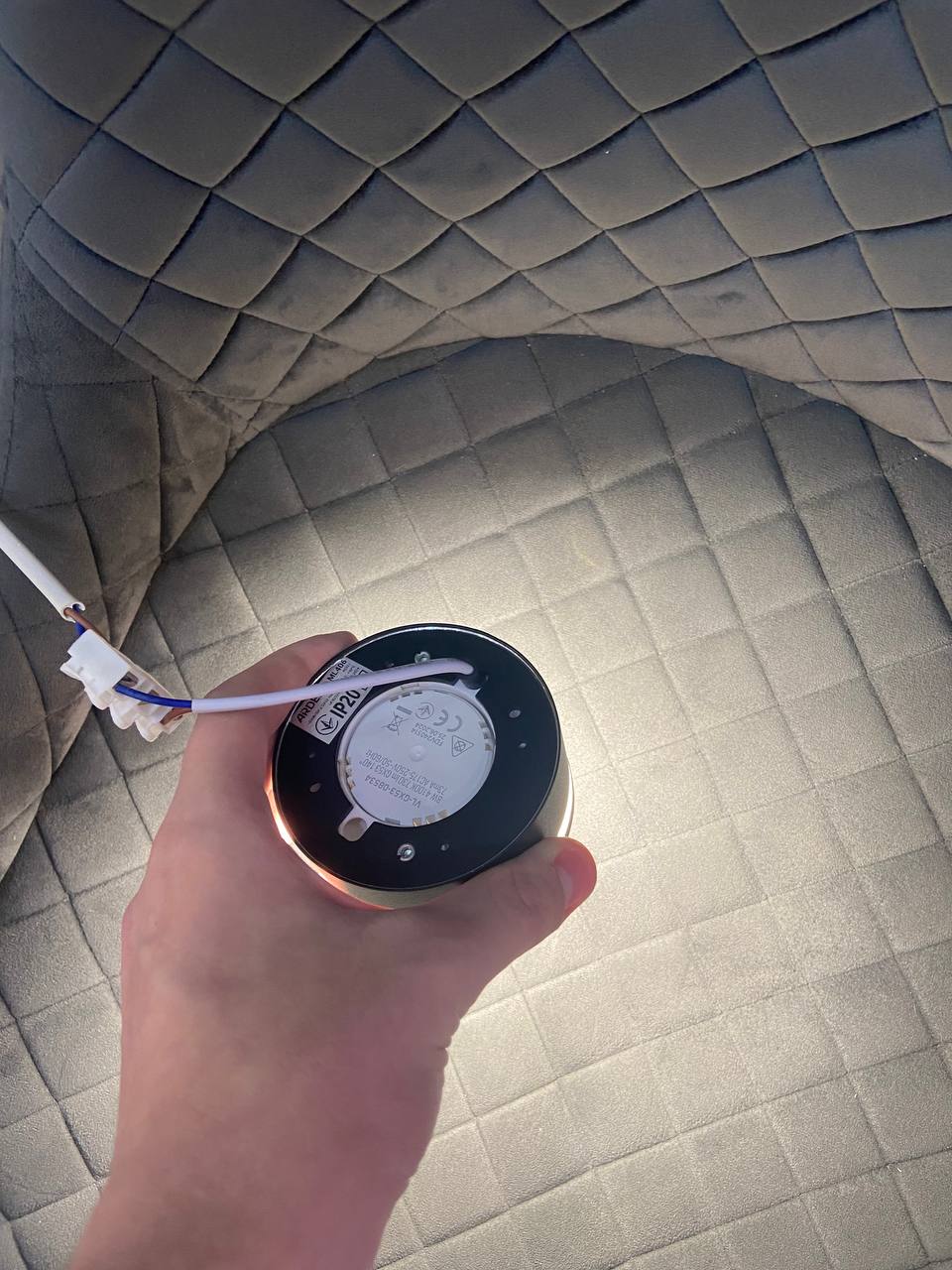 Накладний світильник чорний - Зображення 7