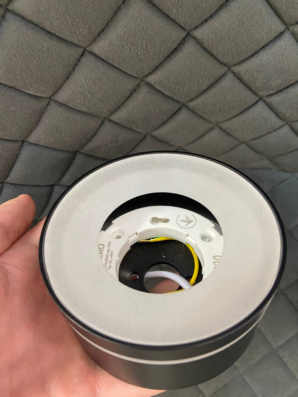 Накладний світильник чорний - Зображення 8