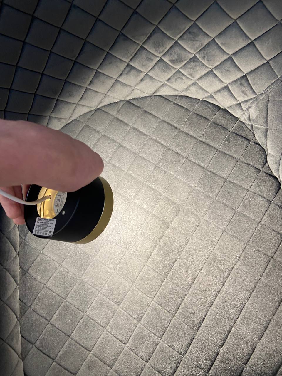 Накладний світильник GX53 у чорно-золотому кольорі - Зображення 14