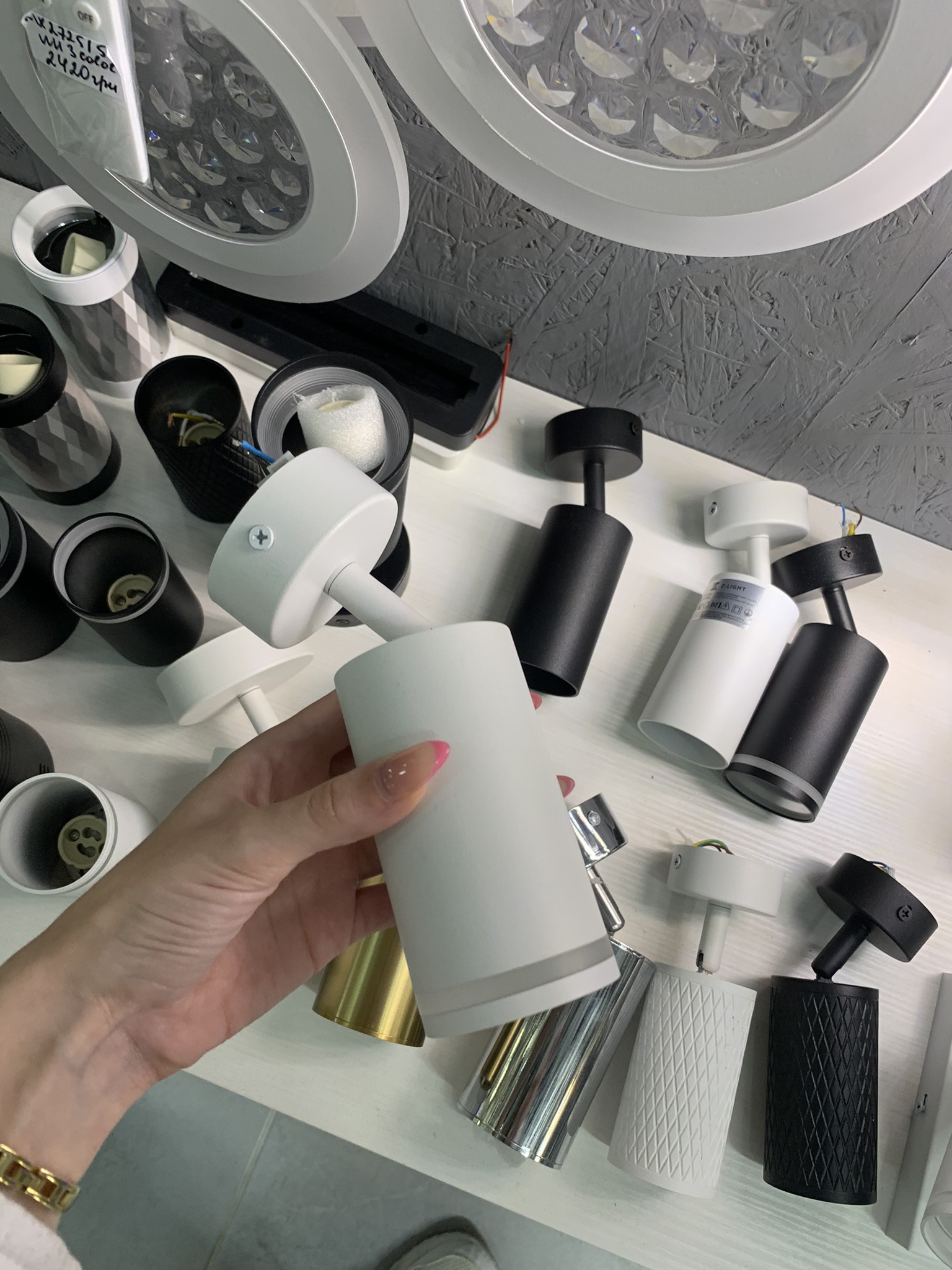 Світильник VIDEX під лампу GU10 SPF05B накладний поворотний білий - Зображення 6