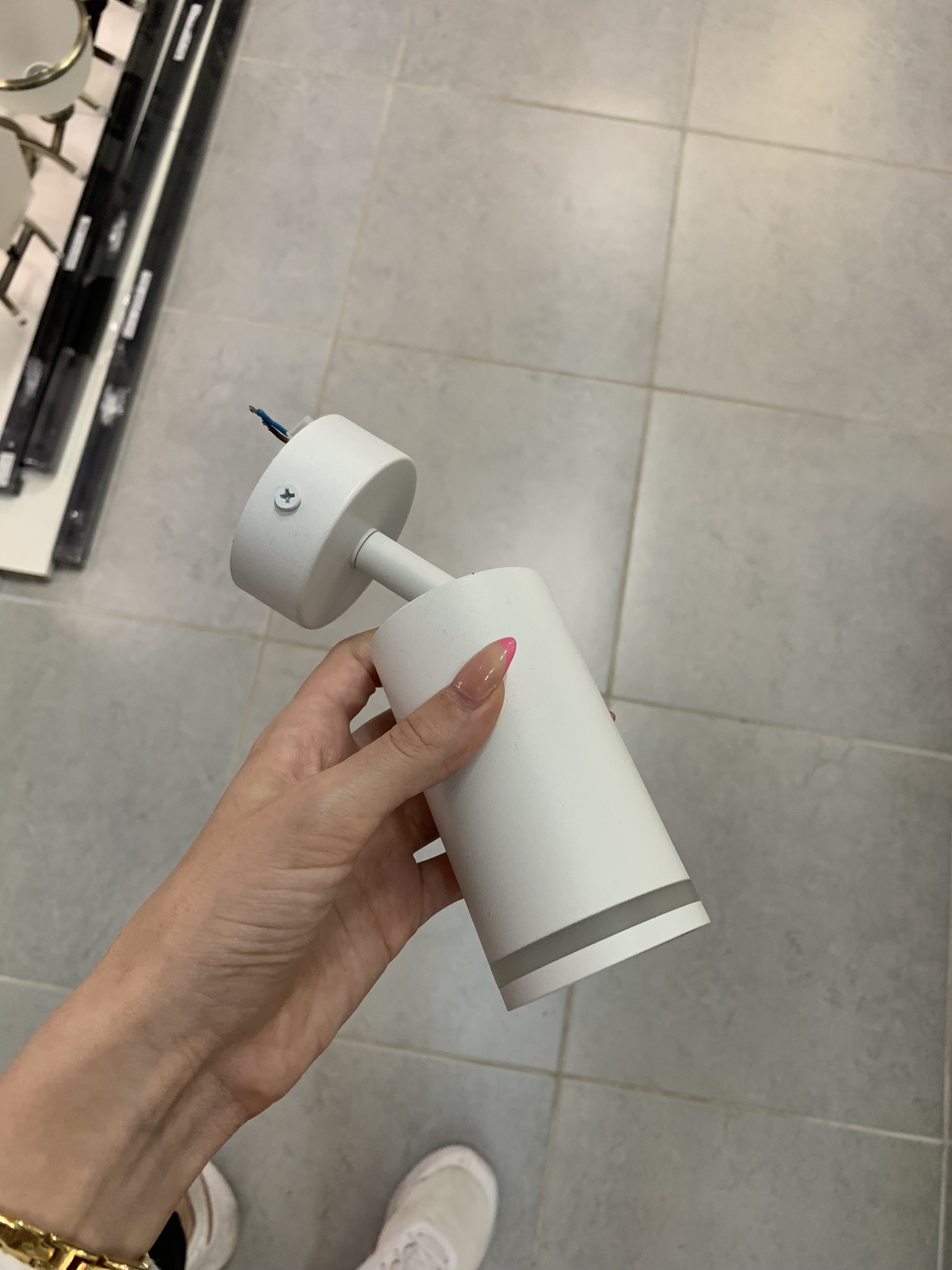 Світильник VIDEX під лампу GU10 SPF05B накладний поворотний білий - Зображення 8