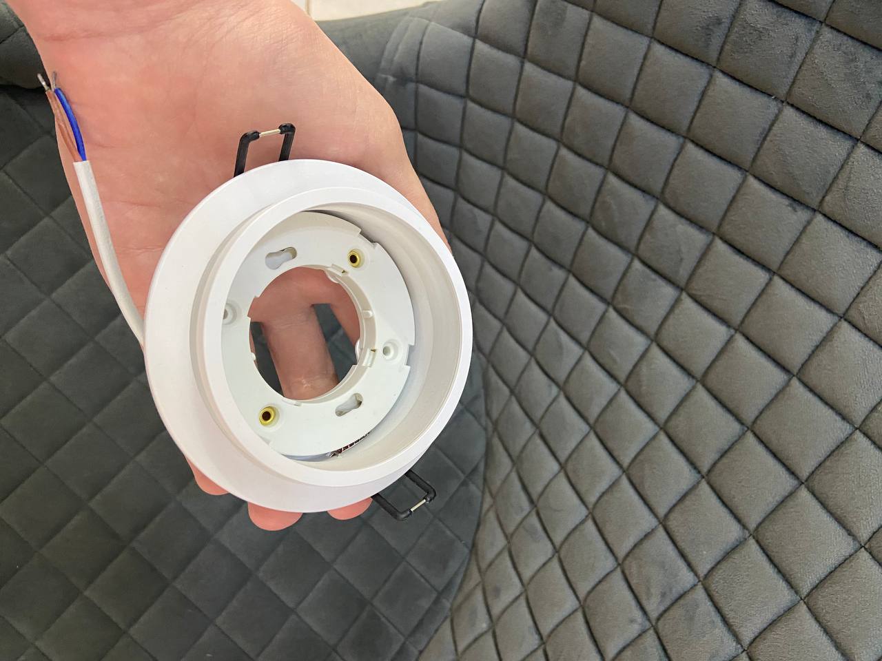 Вбудований світильник білий - Зображення 10