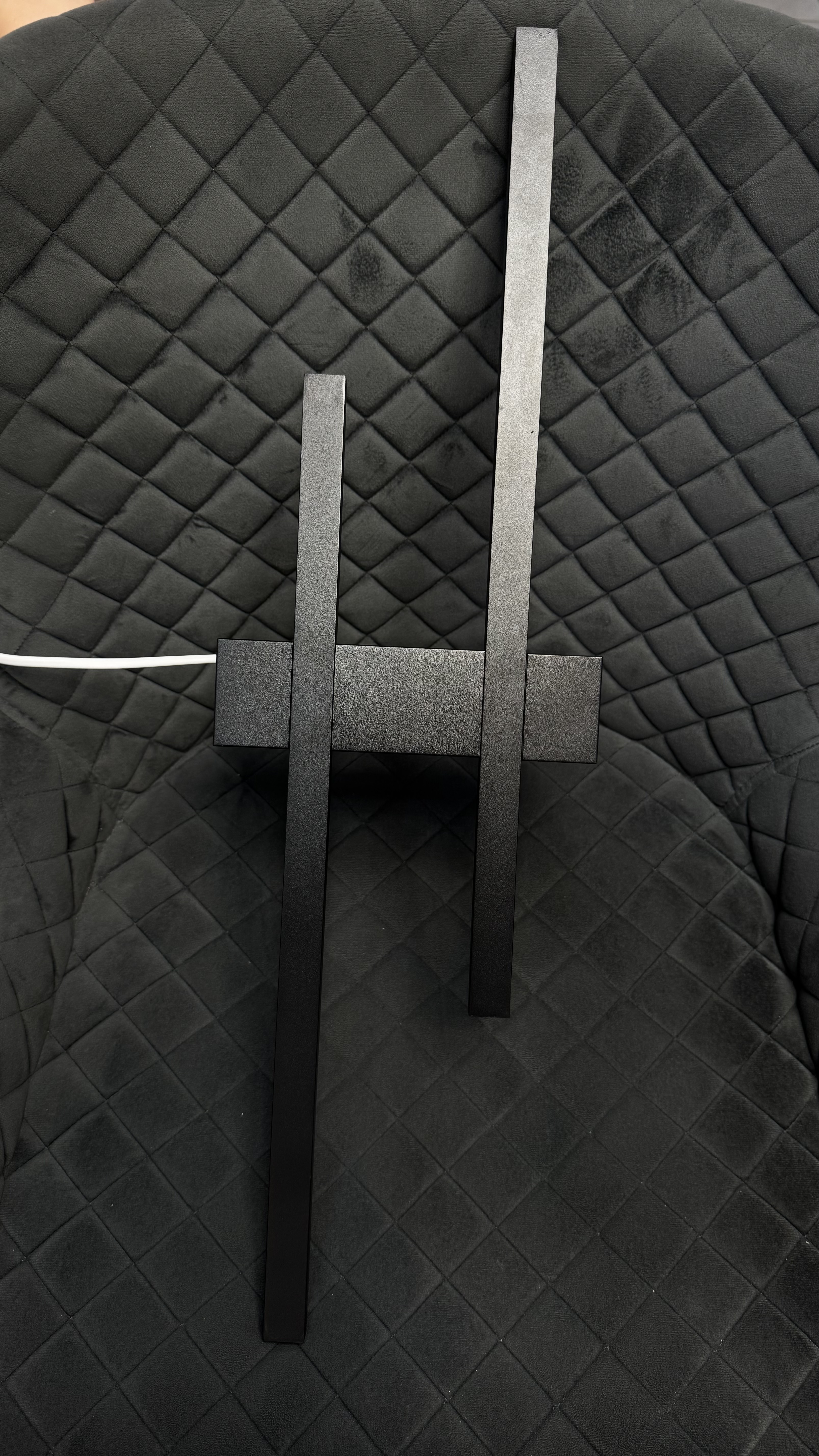 Настінний світильник правий чорного кольору з двома LED-джерелами - Зображення 7