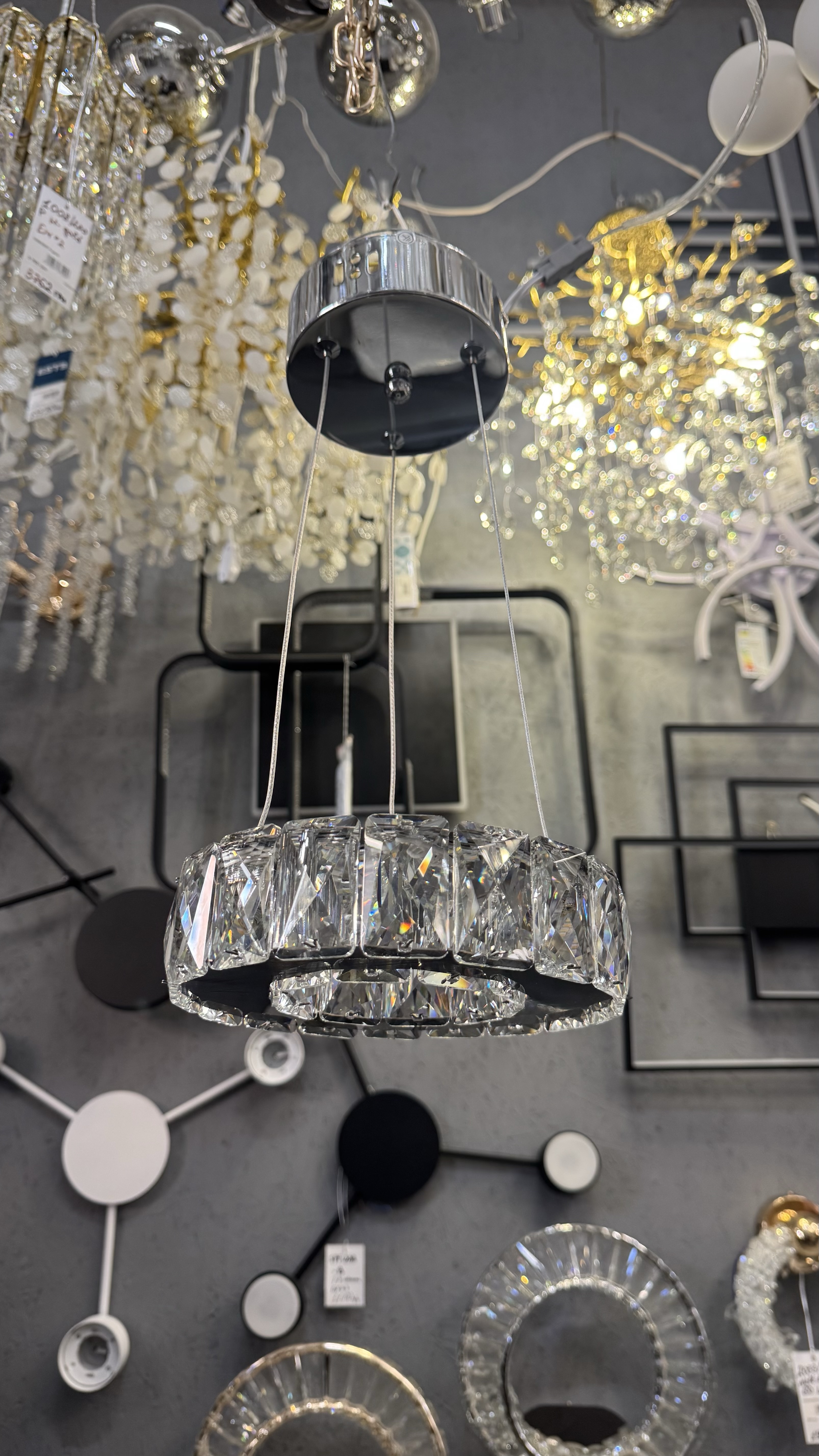 Підвісний LED світильник 17W, Хром - Зображення 2