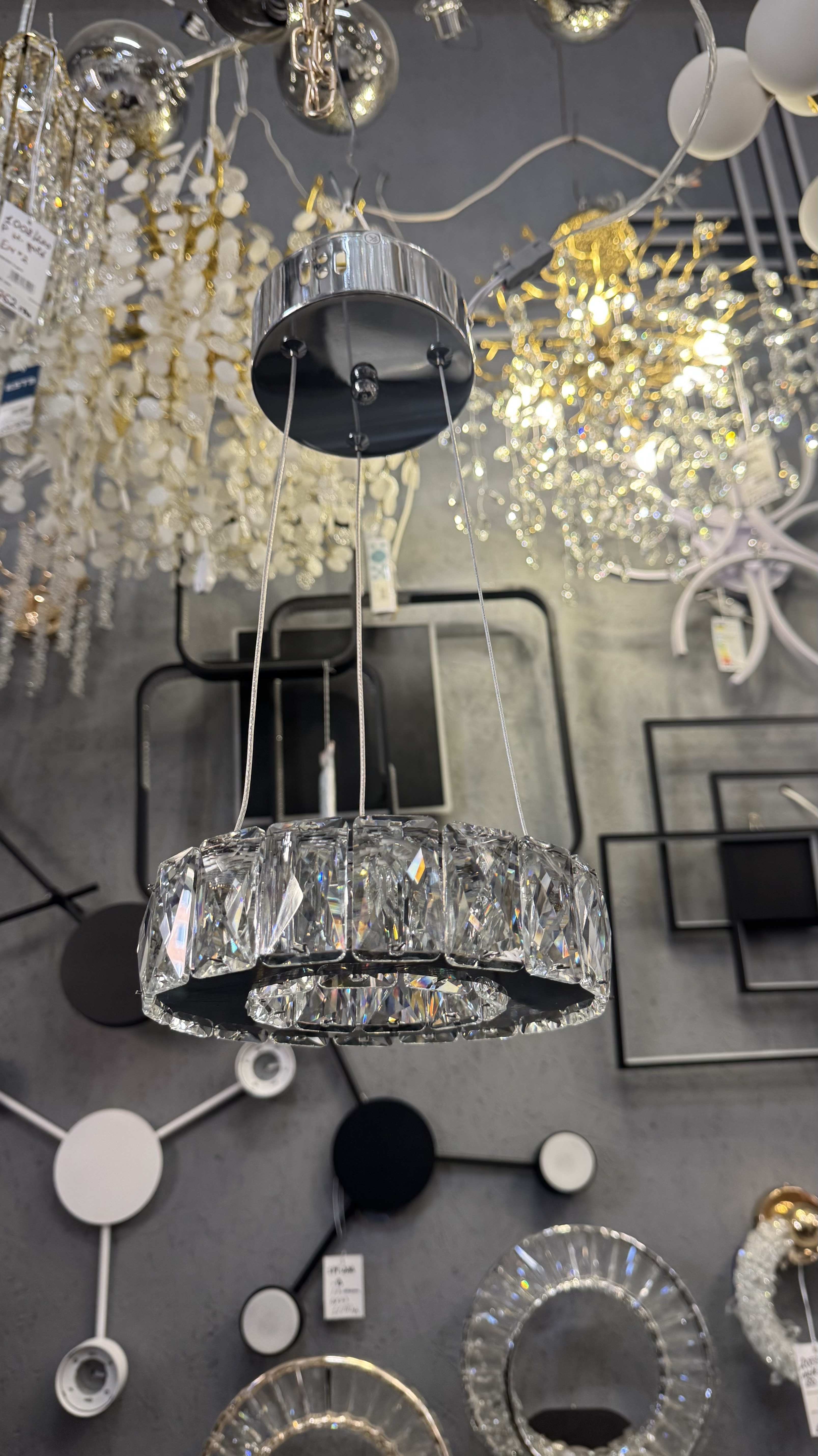 Підвісний LED світильник 17W, Хром - Зображення 4