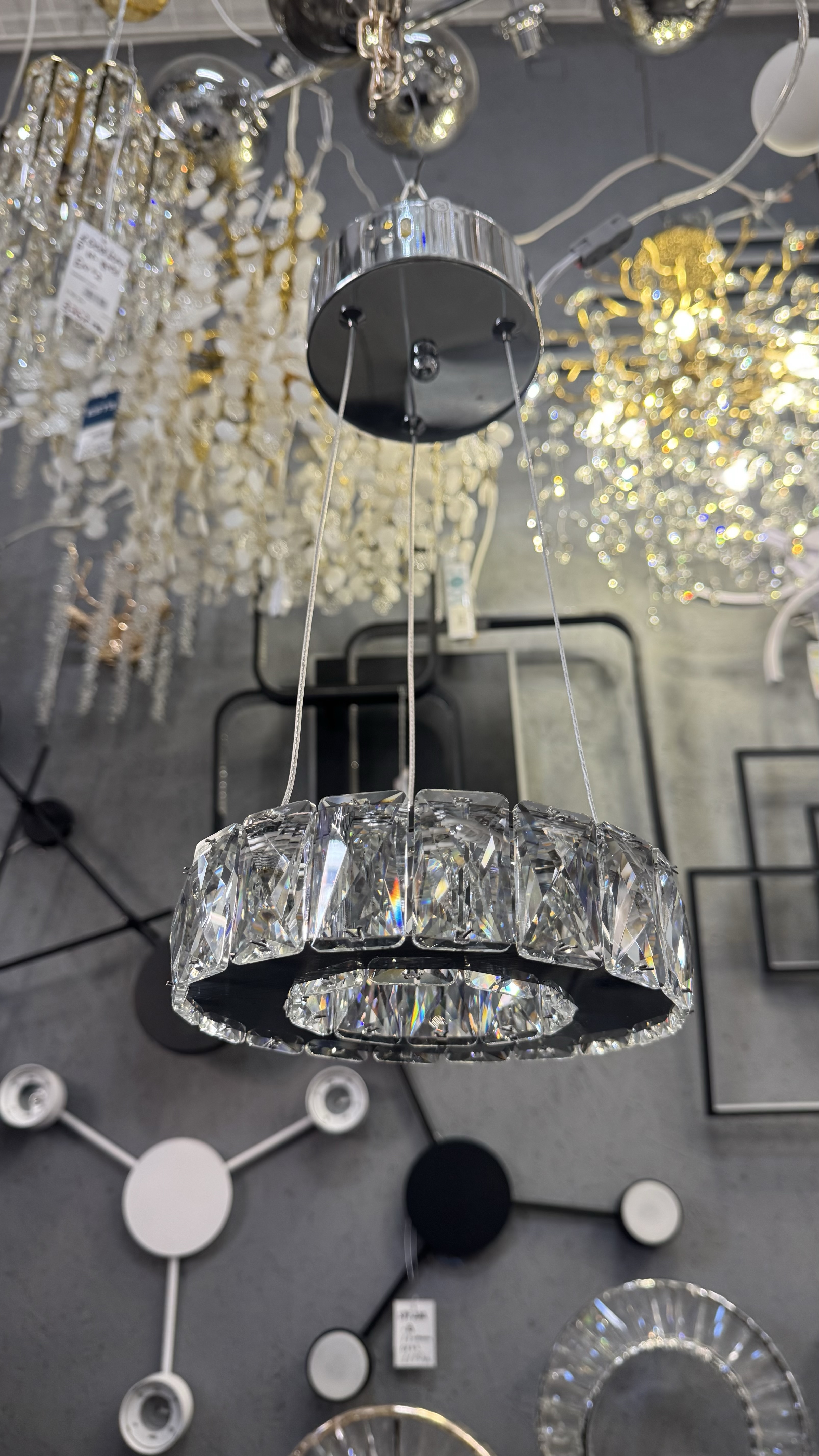 Підвісний LED світильник 17W, Хром - Зображення 7