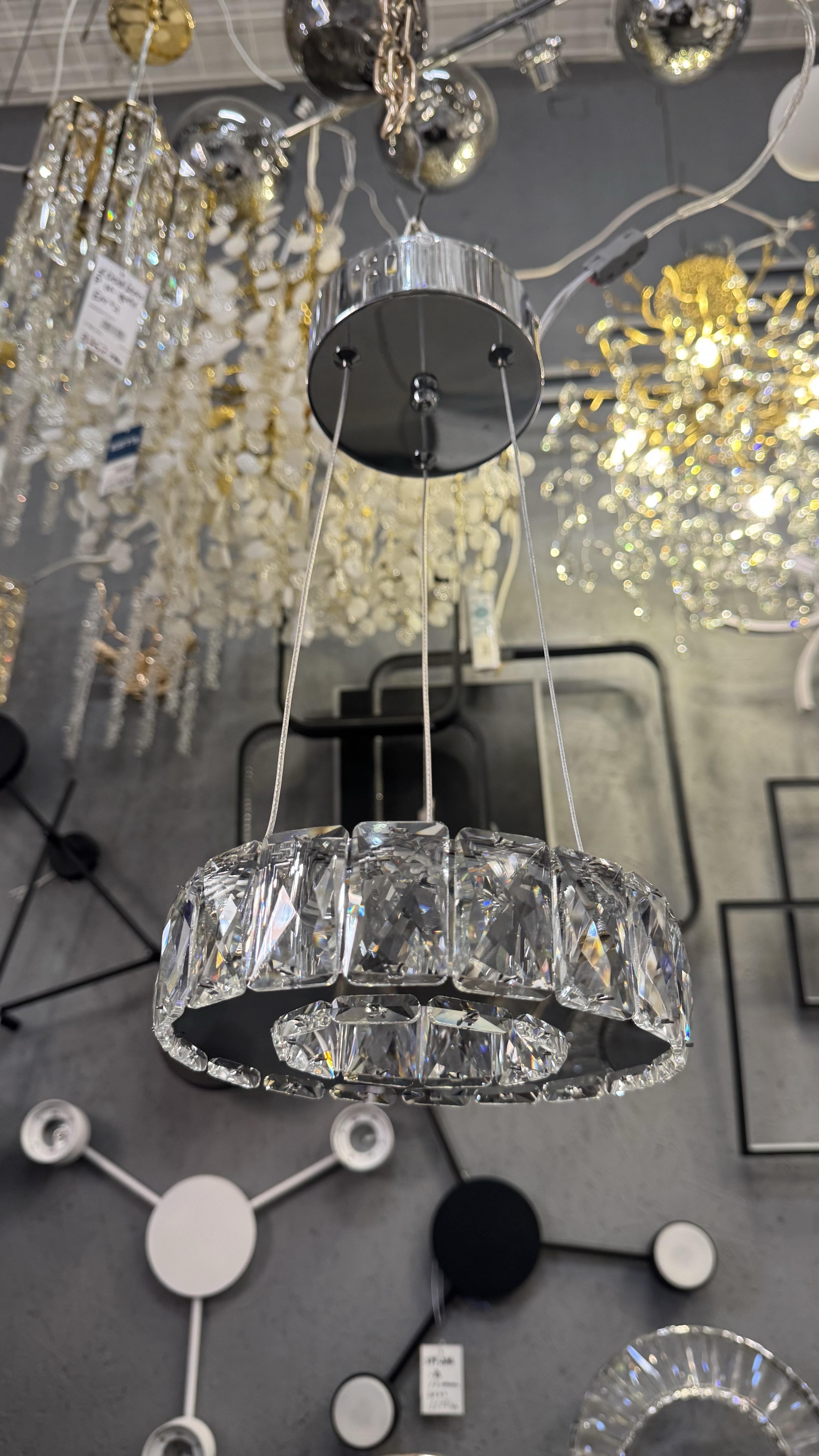 Підвісний LED світильник 17W, Хром - Зображення 16