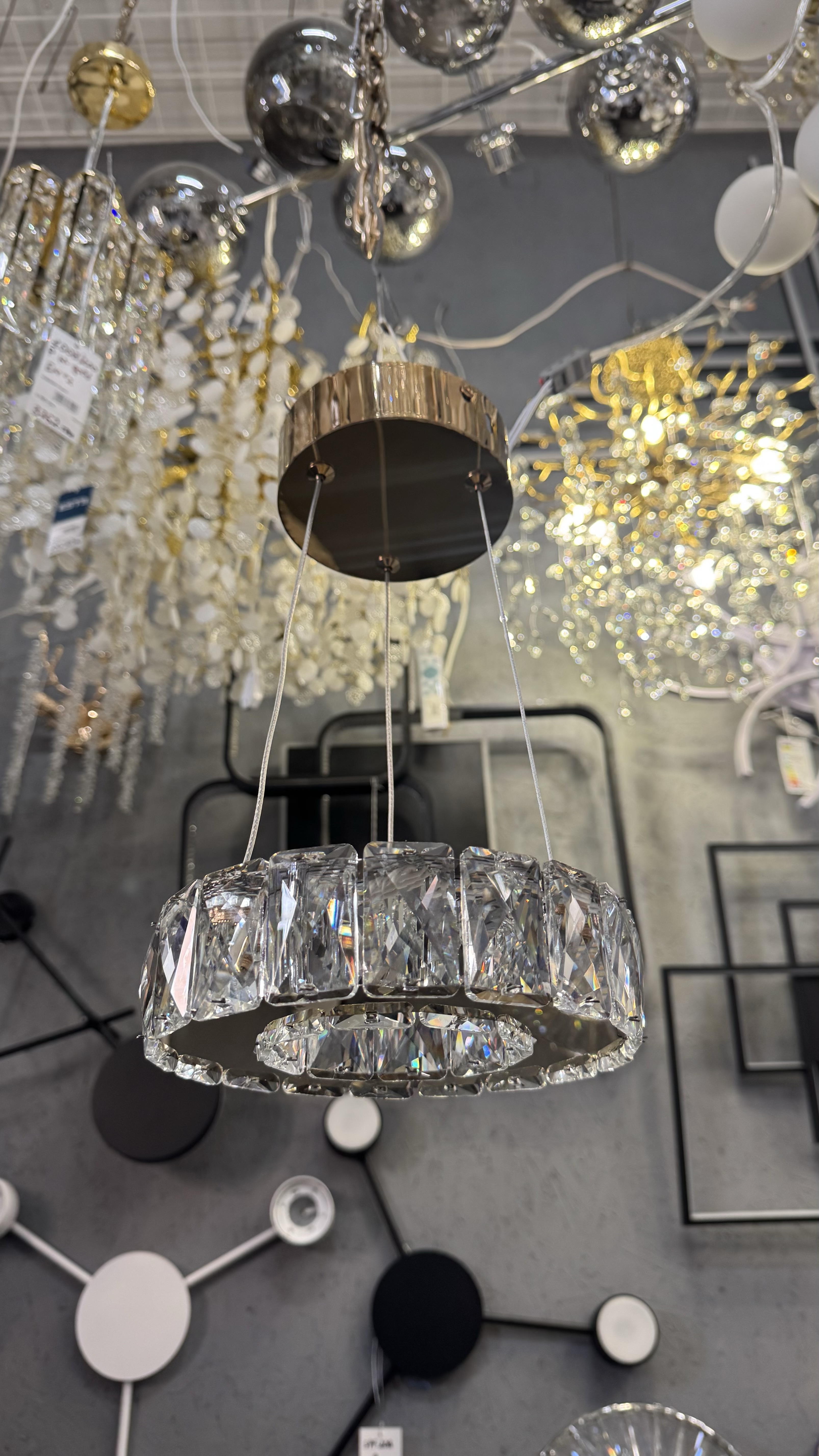 Підвісний LED світильник 17W, Золото - Зображення 7