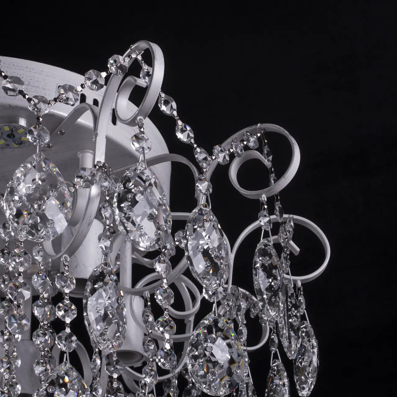 Кришталева люстра з LED підсвічуванням, 6 ламп - Зображення 2