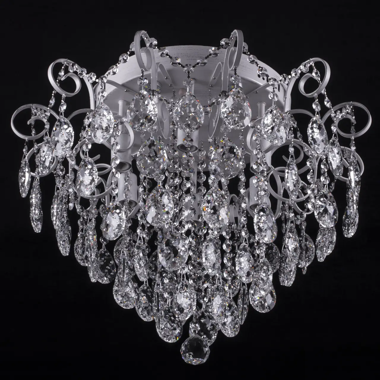 Кришталева люстра з LED підсвічуванням, 6 ламп - Зображення 5