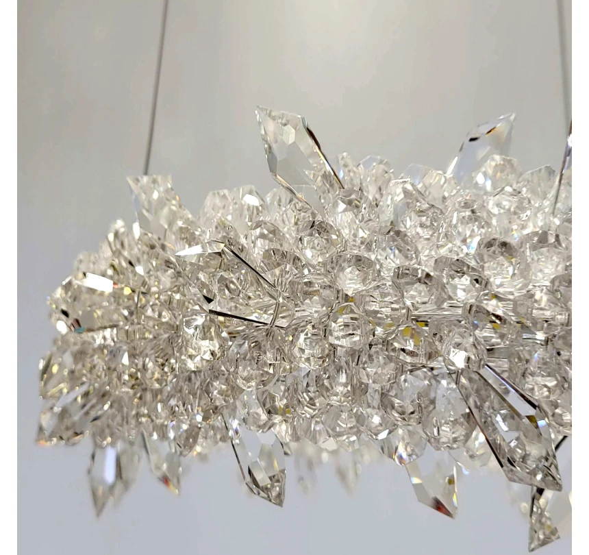 LED люстра на 30W з регулюванням висоти, Золото - Зображення 2