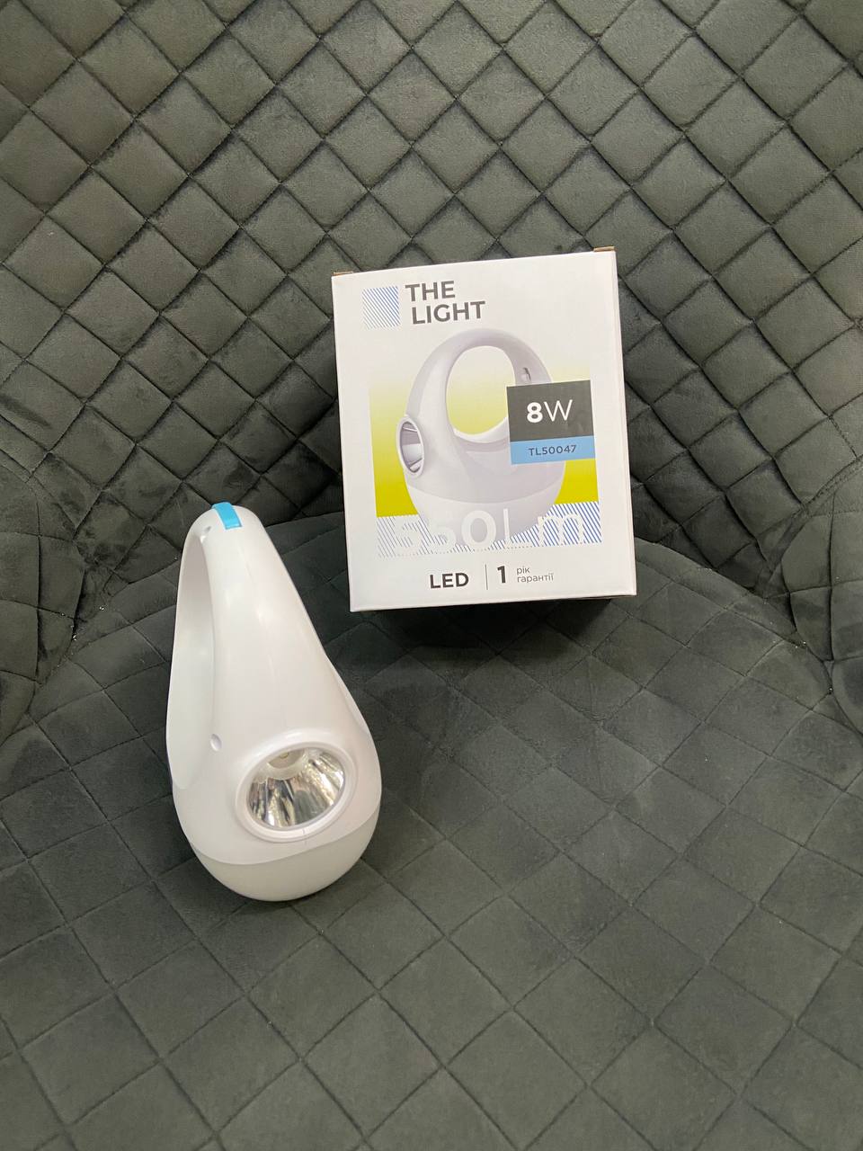 Лампа-світильник акумуляторний кемпінг підвісний з режимами потужності та USB-зарядкою