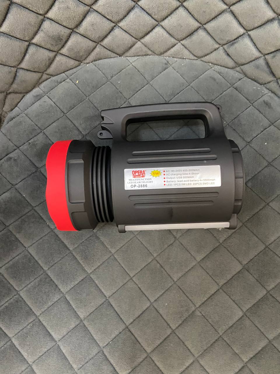 Потужний ручний світлодіодний прожектор 5W