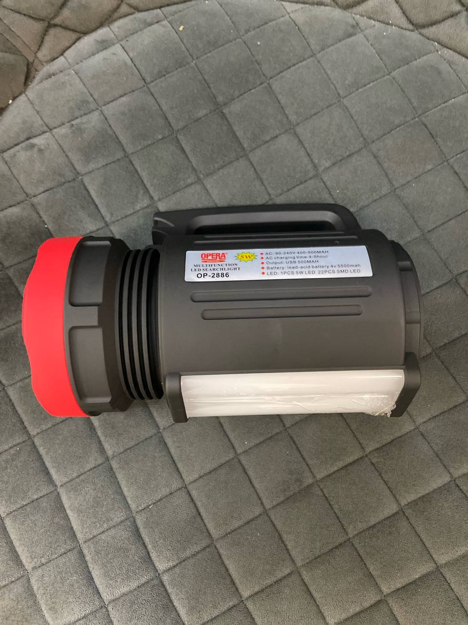 Потужний ручний світлодіодний прожектор 5W - Зображення 8