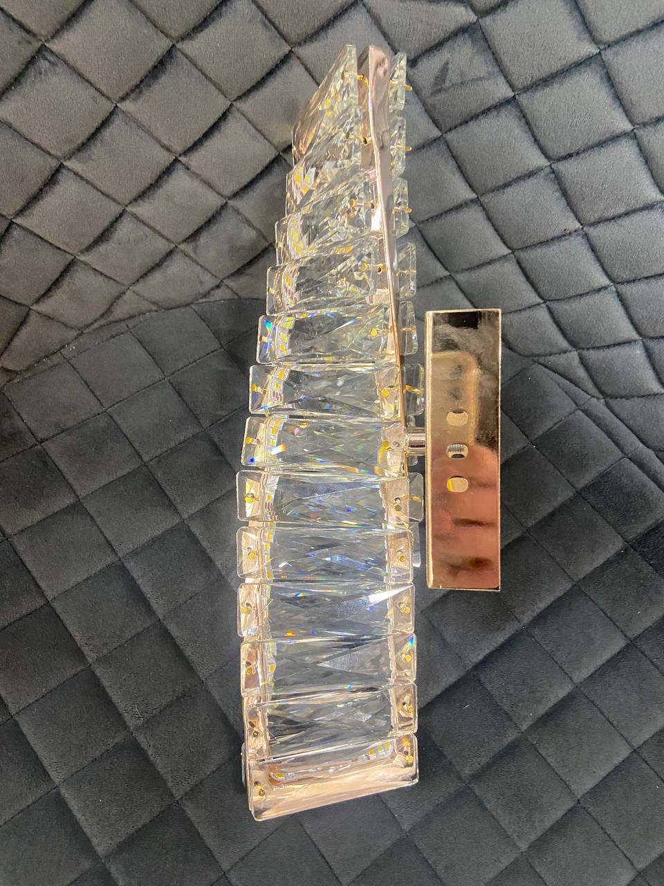 Настінне бра золото кришталь LED 15W - Зображення 7